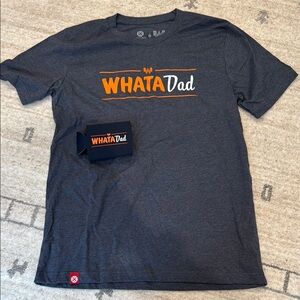 'Whata Dad' T-Shirt with Matching Koozie